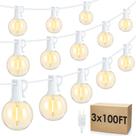 Lâmpadas String Lights Mlambert 91m impermeáveis brancas quentes 157 Lâmpadas String Lights Mlambert 91m impermeáveis brancas quentes 157