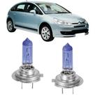 Lampadas super branca farol alto citroen c4 todos