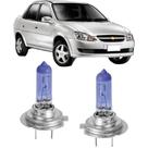 Lampadas super branca farol alto corsa classic 2010 ate 2016