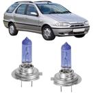 Lampadas super branca farol alto fiat palio weekend 99 a 01