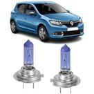 Lampadas super branca farol baixo renault sandero