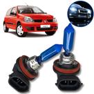 Lampadas Super Branca Farol De Milha Renault Clio 2004/2016