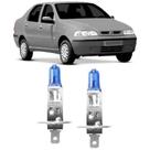 Lampadas super branca farol milha fiat siena g2 2001 a 2007