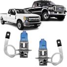 Lampadas super branca farol milha ford f350 todos