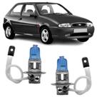 Lampadas super branca farol milha ford fiesta 1997 ate 1998