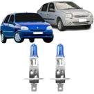 Lampadas super branca farol milha renault clio 1994 ate 2003