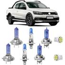 Lâmpadas super branca vw saveiro cross g7 h7 h1 h4 Lâmpadas super branca vw saveiro cross g7 h7 h1 h4