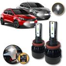 Lâmpadas Super Led Farol De Milha Fiat Argo Cronos 2017/2024