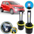 Lâmpadas Super Led Farol de Milha Fiat Mobi Headligth Nano S14 6000k