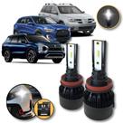 Lâmpadas Super Led Farol De Milha Mitsubishi Outlander 05/24