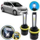 Lampadas Super Led Farol de Milha Nissan Tiida Headligth Nano S14 6000k