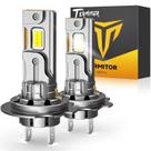 Lâmpadas Termitor H7 80.000 LM de brilho 6500K Branco frio