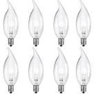 Lâmpadas Tiqian E12 Base 60W B10 CTC Incandescent Clear