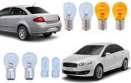 Lampadas traseira fiat linea todas versoes