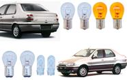 Lampadas traseira seta ré freio fiat siena 1997 1998 1999