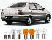 Lampadas Traseira Seta Ré Freio FIAT SIENA 1997 Ate 1999
