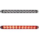Lâmpadas traseiras Trailer Truck RV Stop Turn Signal 15 polegadas 11 LED
