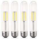 Lâmpadas tubulares LED LUXRITE Vintage T9 5W 5000K E26 550lm 4Pk
