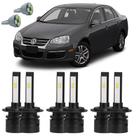 Lâmpadas Ultra Led Alto Baixo Milha VW Jetta 2007 A 2016