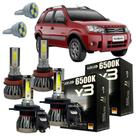 Lâmpadas Ultra Led EcoSport 2003 A 2012 Alto Baixo Milha T10 Lâmpadas Ultra Led EcoSport 2003 A 2012 Alto Baixo Milha T10