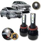 Lâmpadas Ultra Super Led Farol De Milha Honda City 2009 a 21
