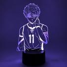 Lámpara Otaku Blue Lock Seishiro Nagi con 16 Colores RGB LED