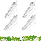 Lámparas de Cultivo Barrina T8 60W 30 cm Full Spectrum Paquete de 4