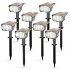 Lámparas Solares de Exterior LEREKAM 40 LEDs Impermeables Paquete de 8 Lámparas Solares de Exterior LEREKAM 40 LEDs Impermeables Paquete de 8