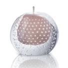 Lamparina Em Cristal Murano Rosa - São Marcos Lamparina Em Cristal Murano Rosa - São Marcos