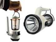 Lampião e Lanterna Led Recarregável Para Camping Albatroz Fishing - LYD-002