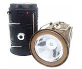 Lampiao Solar Lanterna De Emergencia Led Recarrega Celular
