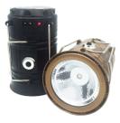 Lampiao Solar Lanterna De Emergencia Led Recarrega Celular