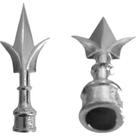 Lanca Aluminio Guaru Lirio Grande 5/8''Portao - Kit C/50