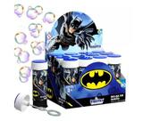 Lança bolha de Sabão Brinquedo Infantil Caixa Com 12 Unidades 60ml Batman