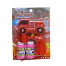 Lança bolhas de sabão de bombeiro fire truck
