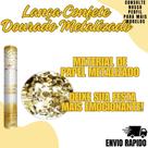 Lança Confete Dourado Metalizado Lança Confete Dourado Metalizado