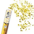 Lança Confete Metalizado Explosão Ouro - 30cm Lança Confete Metalizado Explosão Ouro - 30cm