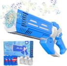 Lançador Bolha Sabão Automático Bubble Gun Led 12 Furos