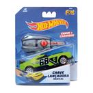 Lançador Chave Radical Hot Wheels Carro Verde F00034 - Fun