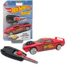 Lançador Chave Radical Hot wheels Carro Vermelho F00034 Fun