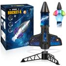 Lançador de foguetes VICHTOP Electric Kids com paraquedas de segurança