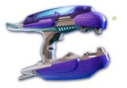 Lançador Gel Blaster Halo Type-25 Plasma que Brilha no Escuro Lançador Gel Blaster Halo Type-25 Plasma que Brilha no Escuro