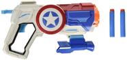 Lançador Marvel Nerf Capitão América Assembler Gear