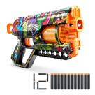 Lançador X-shot Skins Griefer com 12 Dardos - Graffiti