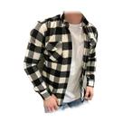 Lançamento Camiseta Masculina Xadrez Flanelada Com Bolsos Premium