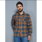 Lançamento Camiseta Masculina Xadrez Flanelada Manga Longa Premium