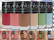 Lançamento Esmalte Anita Coleção Rio Kit 6 Cores