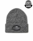 (LANÇAMENTO) Gorro Cyclone Canelado - CINZA MESCLA