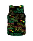 (LANÇAMENTO) Regata Cyclone Dif Full Logo Jamaican