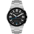 LANÇAMENTO : Relógio Masculino Solar Tech Orient Prata MTSSA006 P1SX